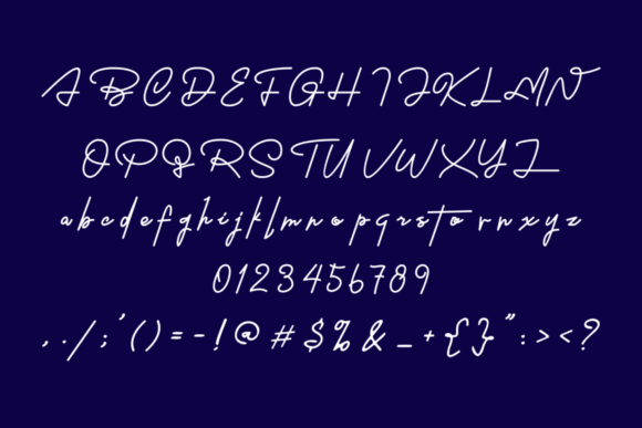 Hantham Font PNG with transparent background - Preview 2