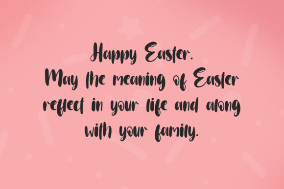 Hello Easteria Font - Preview 1
