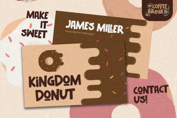 My Coffee Break Font font preview - 3
