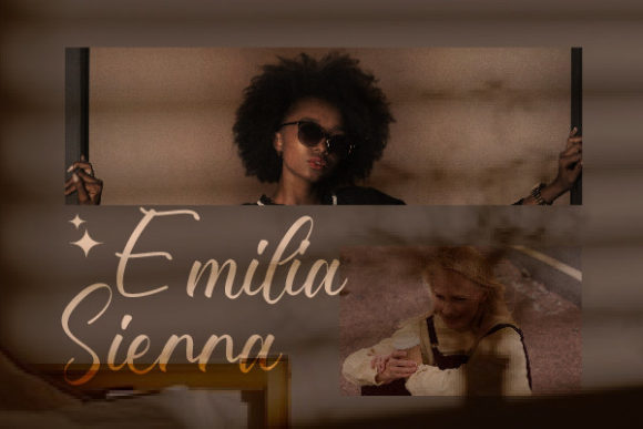 Roslyn Aaliyah Font PNG with transparent background - Preview 3