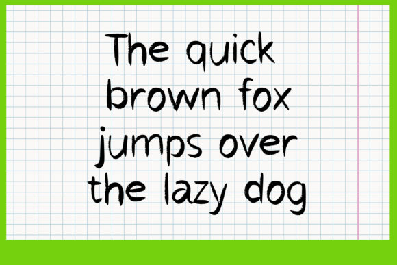 Donut Pencil Font PNG with transparent background - Preview 1
