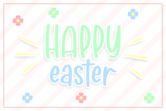 Easter Fiesta Font - Preview 4