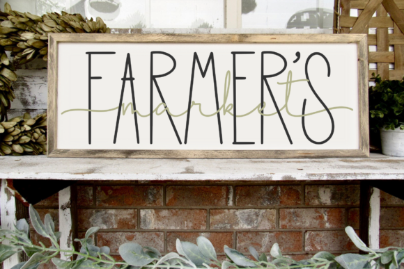 Farmhouse Greatness Font - Preview 4