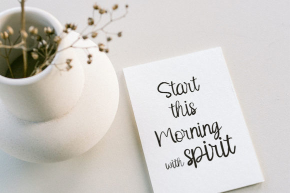 Good Afternoon Font - Preview 2