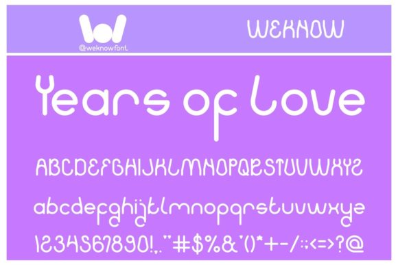 Kissing the Rain Font PNG with transparent background - Preview 2