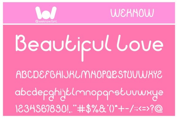 Kissing the Rain Font PNG with transparent background - Preview 4