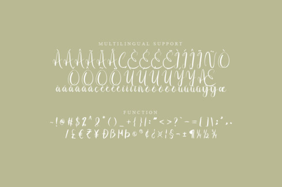 Mefig Script Font PNG with transparent background - Preview 2