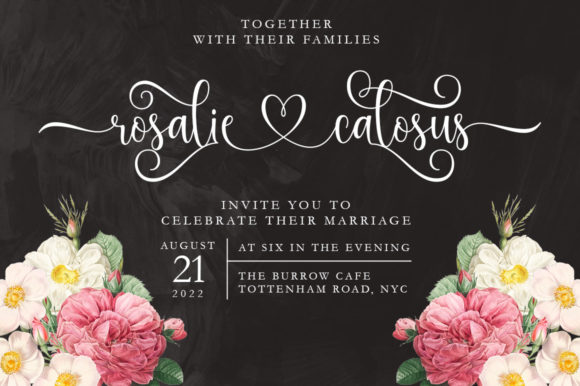 Melissa Aisha Font PNG with transparent background - Preview 2