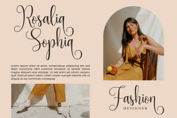 Melissa Aisha Font PNG with transparent background - Preview 5