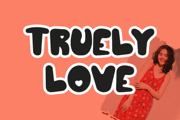 Smiling Love Font PNG with transparent background - Preview 1