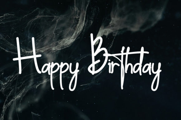 Angelina Signature Font - Preview 2