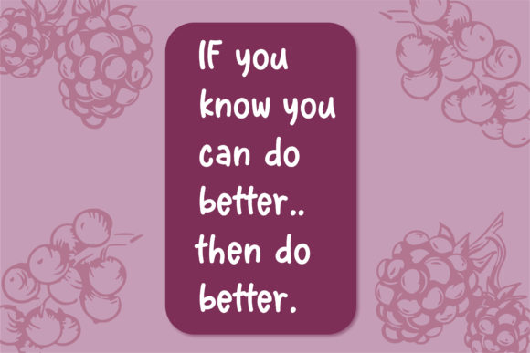 Berry Puff Font - Preview 3