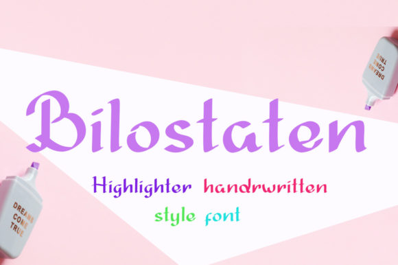 Bilostaten Font - Preview 1