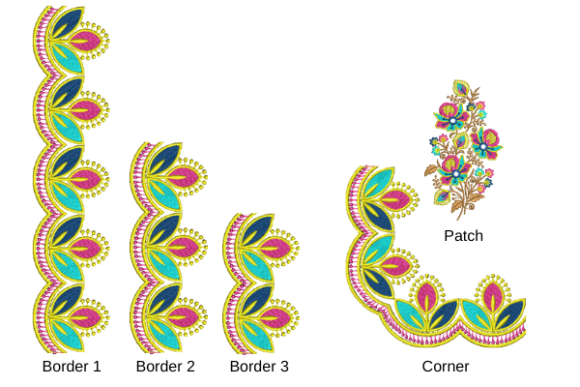 Border Set with Patch