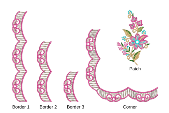 Border Set with Patch