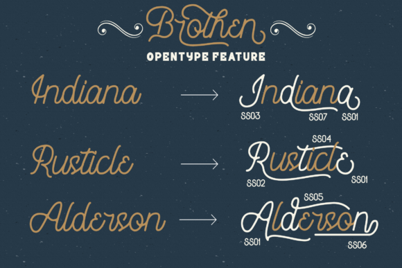 Brothen Font - Preview 5
