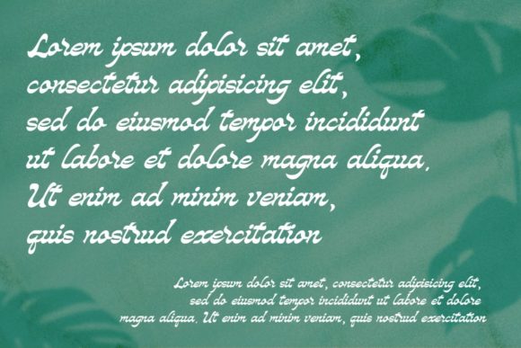 Callicotez Font - Preview 1