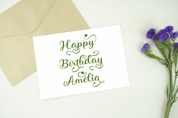 Camellina Script Font - Preview 4