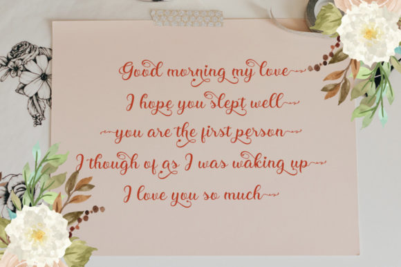 Camellina Script Font - Preview 5