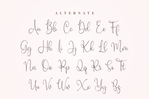 Darrel Allura Second Font - Preview 1