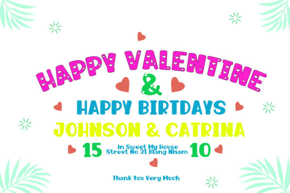 Guinea Pig Love Font - Preview 2