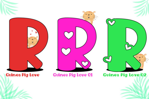 Guinea Pig Love Font - Preview 3