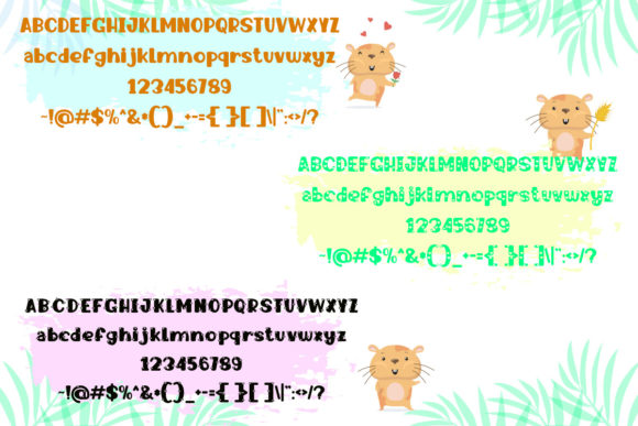 Guinea Pig Love Font - Preview 4