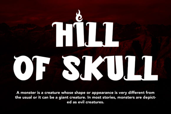 Hell Plants Font - Preview 1