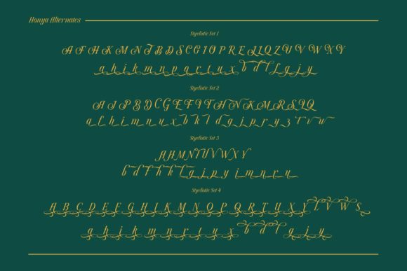 Honya Font - Preview 4