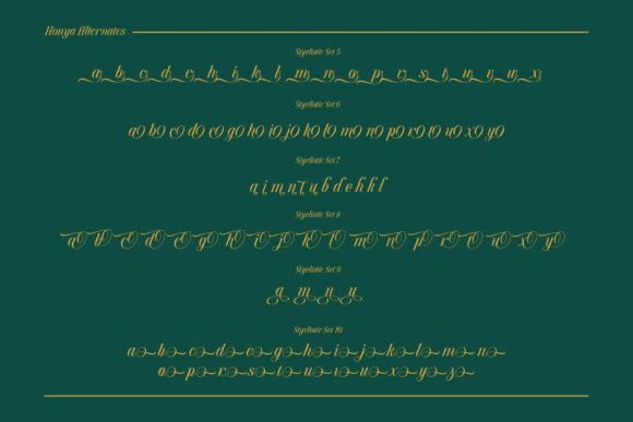 Honya Font - Preview 6