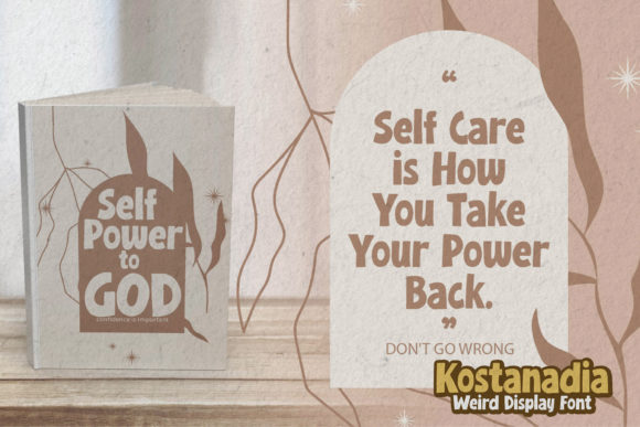 Kostanadia Font PNG with transparent background - Preview 3
