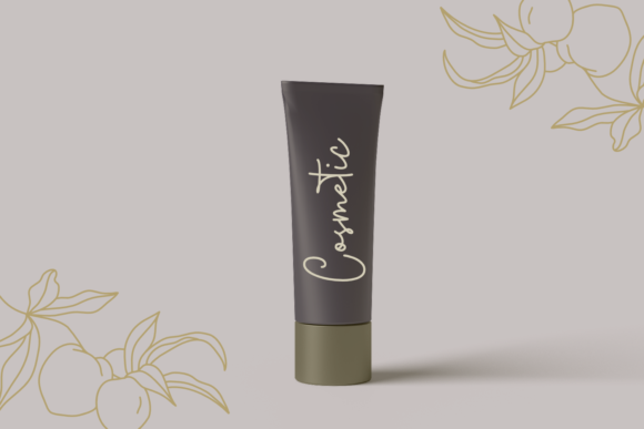 Mostly Floral Font PNG with transparent background - Preview 3