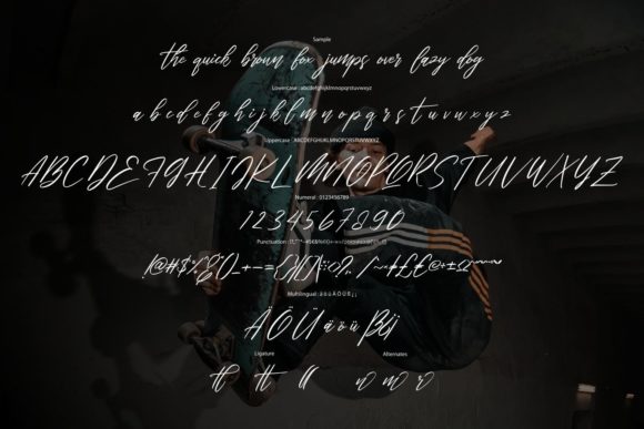 Onetlion Font PNG with transparent background - Preview 5