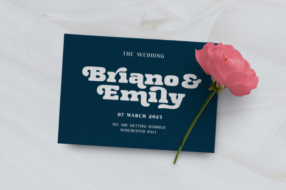 Sernest Display Font PNG with transparent background - Preview 2