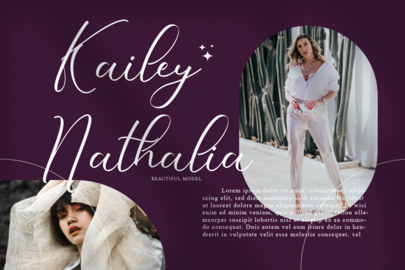Skylar Yesyta Font PNG with transparent background - Preview 2