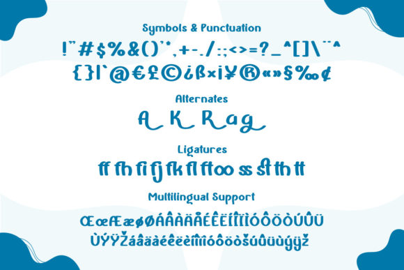 Snooby Font PNG with transparent background - Preview 2