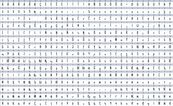 A Mano Boldensada Font - Preview 2