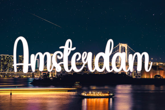 Amature Font - Preview 1