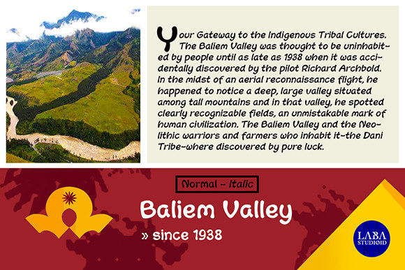 Baliem Font - Preview 1