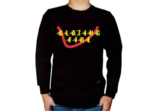 Blazing Fire Font - Preview 1