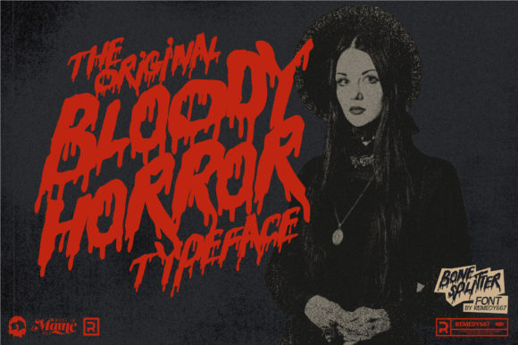 Bone Splitter Font - Preview 1