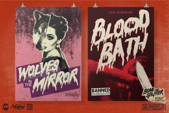 Bone Splitter Font - Preview 2