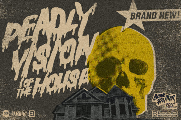 Bone Splitter Font - Preview 3
