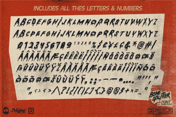 Bone Splitter Font - Preview 5