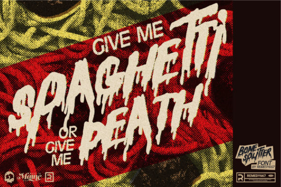 Bone Splitter Font - Preview 6