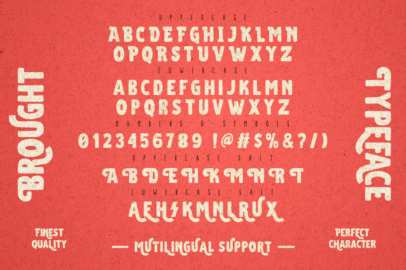 Brought Font - Preview 2