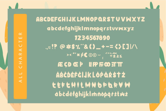 Carots Font - Preview 5