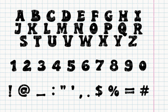 Donut Groovy Font - Preview 1