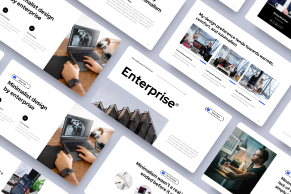 Enterprise - Modern Business GoogleSlide