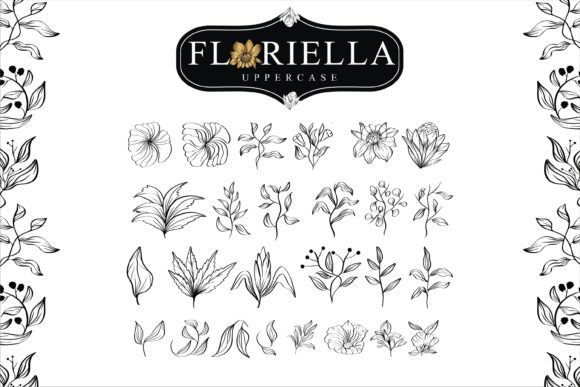 Floriella Font - Preview 1